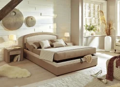 Möbel></noscript>Polsterbett mit geräumigem Bettkasten