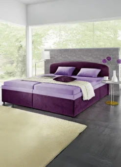 Möbel>Polsterbett mit geräumigen Bettkasten