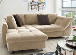 Möbel></noscript>Polsterecke mit Dekokissen