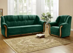 Möbel></noscript>Polstermöbel mit angenehmem, hochflorigem Stoffbezug