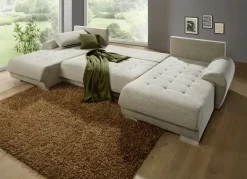 Möbel></noscript>Polstermöbel mit Bettfunktion und Bettkasten