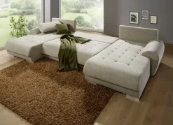 Möbel></noscript>Polstermöbel mit Bettfunktion und Bettkasten