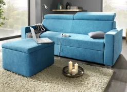 Möbel>Polstermöbel mit Bettfunktion und verstellbaren Kopfstützen