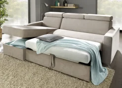 Möbel></noscript>Polstermöbel mit Bettfunktion und verstellbaren Kopfstützen