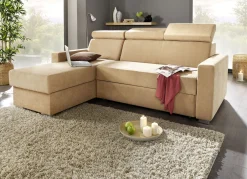 Möbel></noscript>Polstermöbel mit Bettfunktion und verstellbaren Kopfstützen