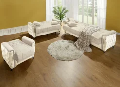 Möbel>Polstermöbel mit Bettkasten und Liegefunktion