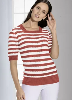 Pullover & Strickmode>Pulli in Ringeldessin