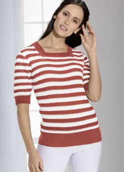 Pullover & Strickmode>Pulli in Ringeldessin