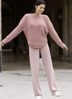 Laura Kent Pullover & Strickmode></noscript>Pullover aus Melangegarn HUMMER MELIERT