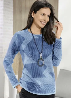 Pullover & Strickmode>Pullover in Jacquard-Dessin