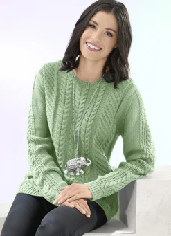 Pullover & Strickmode></noscript>Pullover in Strukturmix