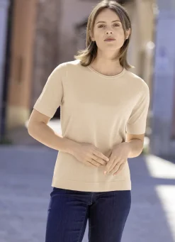 B/ANCA Pullover & Strickmode>Pullover mit rundem Halsausschnitt