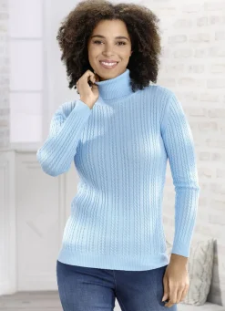 Pullover & Strickmode>Pullover mit streckender Struktur