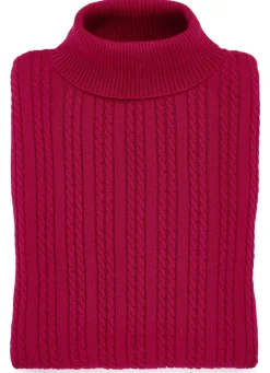 Pullover & Strickmode></noscript>Pullover mit streckender Struktur