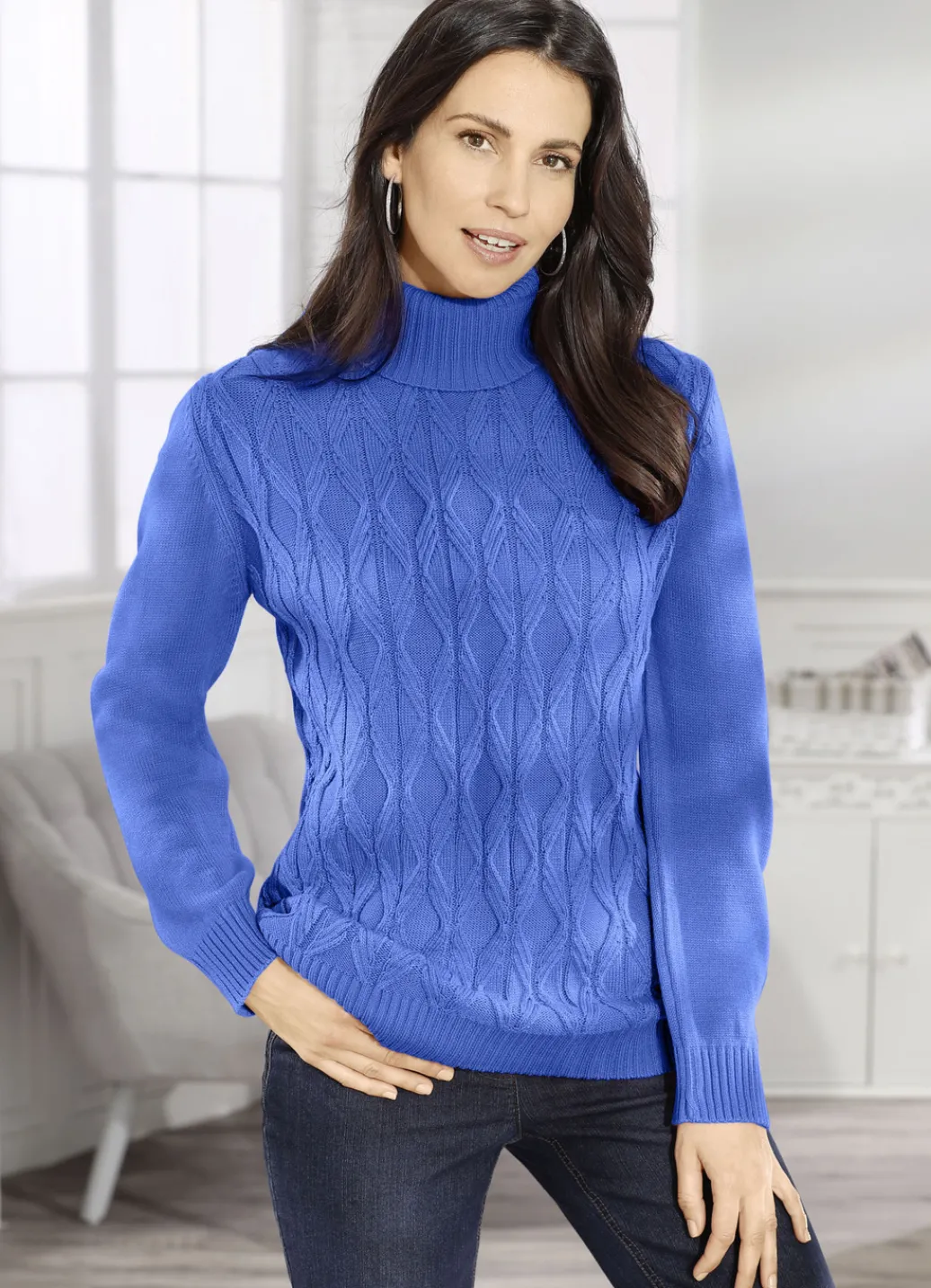 Pullover & Strickmode>Pullover mit Strukturdessin