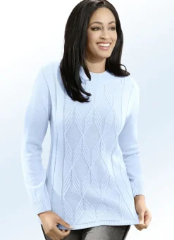 Pullover & Strickmode>Pullover mit Strukturmix