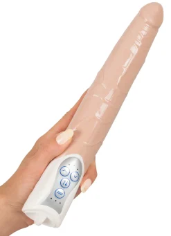 Erotik>Push it Vibrator mit automatischer Stoßfunktion NATUR