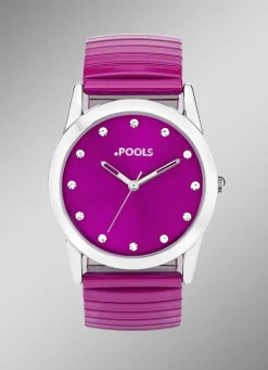 POOLS Damenuhren>Quartz-Damenuhr