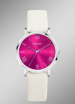 Damenuhren>Quartz-Damenuhr mit Metallgehäuse