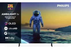 PHILIPS Technik>Rahmenloser 4K Ultra HD Fernseher SCHWARZ