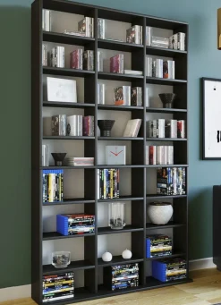 Möbel></noscript>Regal aus Holzstruktur-Nachbildung