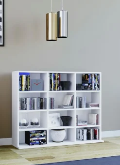 Möbel></noscript>Regal aus Holzstruktur-Nachbildung