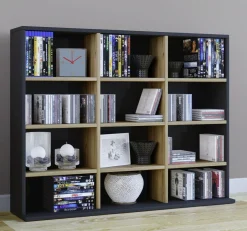 Möbel></noscript>Regal aus Holzstruktur-Nachbildung