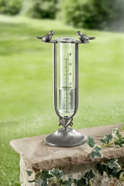 Gartengeräte Und Zubehör|Gartendekoration>Regenmesser aus Aluguss BRAUN