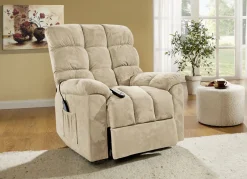 Möbel>Relaxsessel mit Aufstehhilfe, Massage- und Wärmefunktion