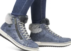 Remonte Damenschuhe|Schuhe>, gefütterte Damen-Boots, Winterschuhe, Weite G, mit herausnehmbarem Fußbett