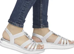 Remonte Schuhe|Damenschuhe></noscript>Riemchen-Sandale mit Metallschmuck