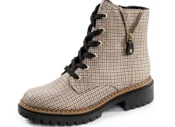 Rieker Schuhe|Damenschuhe>, trendige Damen-Stiefeletten, Winterschuhe, mit Reißverschluss