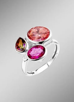 Damen-Edelsteinschmuck>Ring mit Feuertopas
