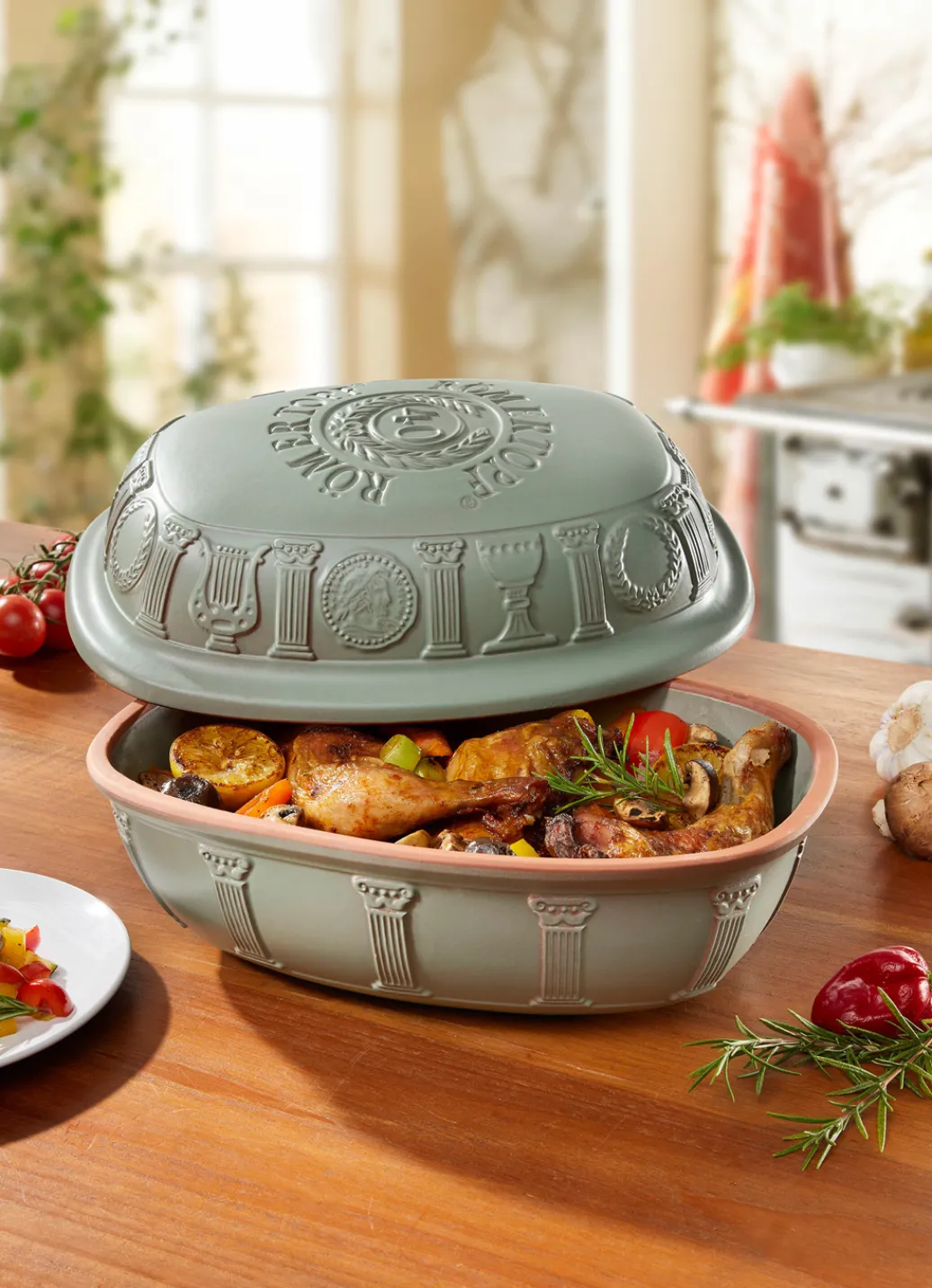 RÖMERTOPF Bräter & Auflaufformen>Römertopf für die gesundheitsbewusste Küche