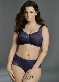 ROSA FAIA Damenwäsche|Wäsche></noscript>BH aus hübscher Elastikspitze MARINE