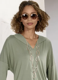 Damen-Modeschmuck>Roségoldfarbene Halskette ROSÉGOLD