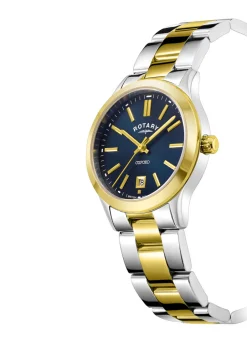 ROTARY Damenuhren></noscript>Quartz-Damenuhr mit Edelstahlbandgehäuse