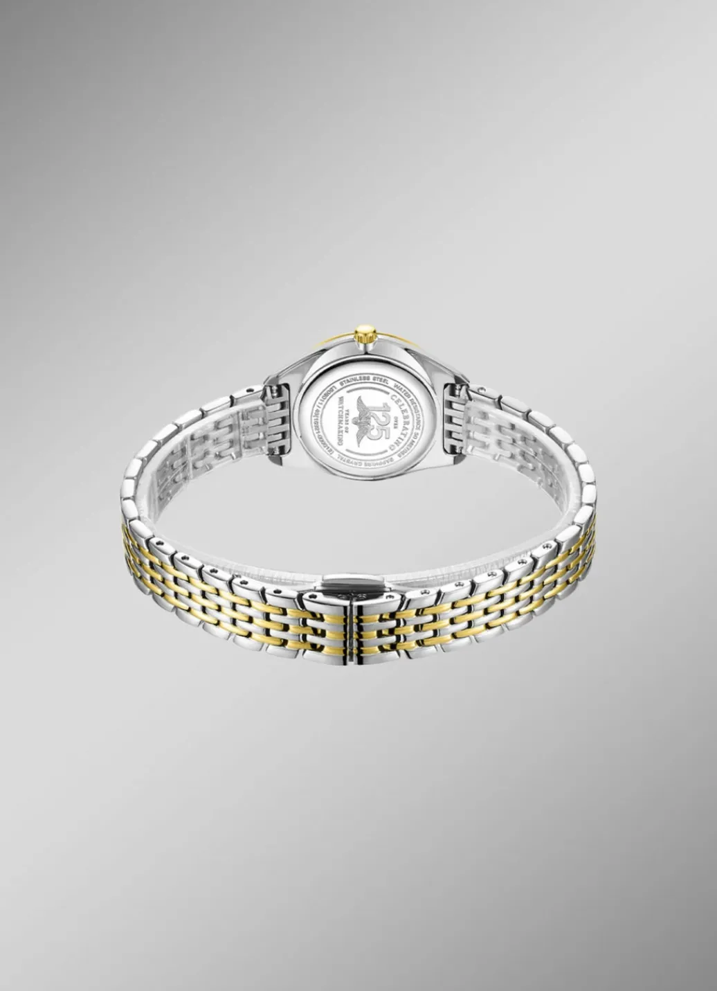 ROTARY Damenuhren>Quartz-Damenuhr mit Edelstahlbandgehäuse