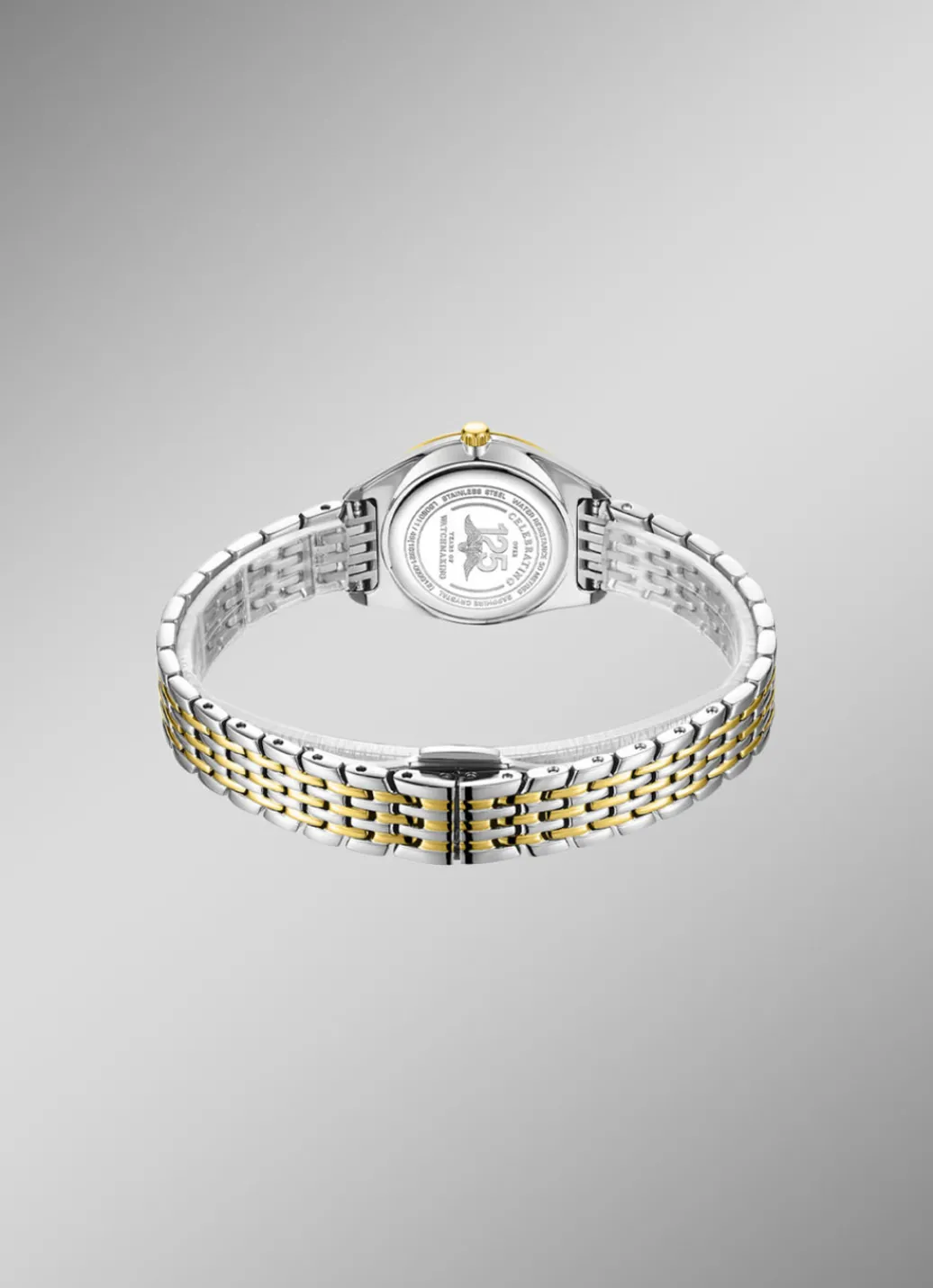 ROTARY Damenuhren>Quartz-Damenuhr mit Edelstahlbandgehäuse