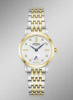 ROTARY Damenuhren>Quartz-Damenuhr mit Edelstahlgehäuse