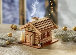 ECHT ERZGEBIRGE Aus Dem Erzgebirge>Räucherhaus aus dem Erzgebirge NATUR-BRAUN