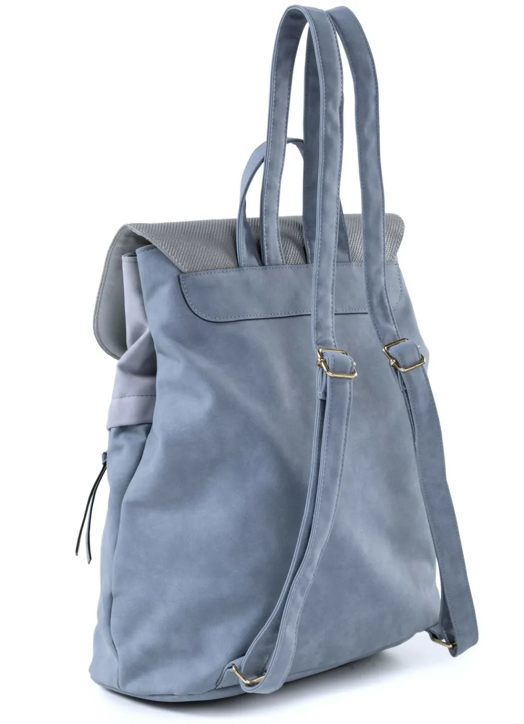 Taschen>Rucksack mit Überschlag und Drehschloss