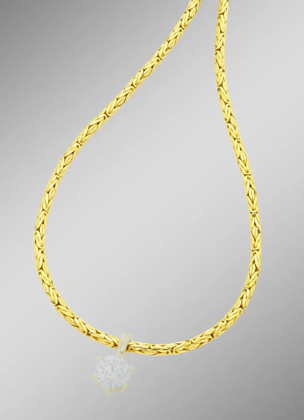 Damen-Goldschmuck>Runde Königskette