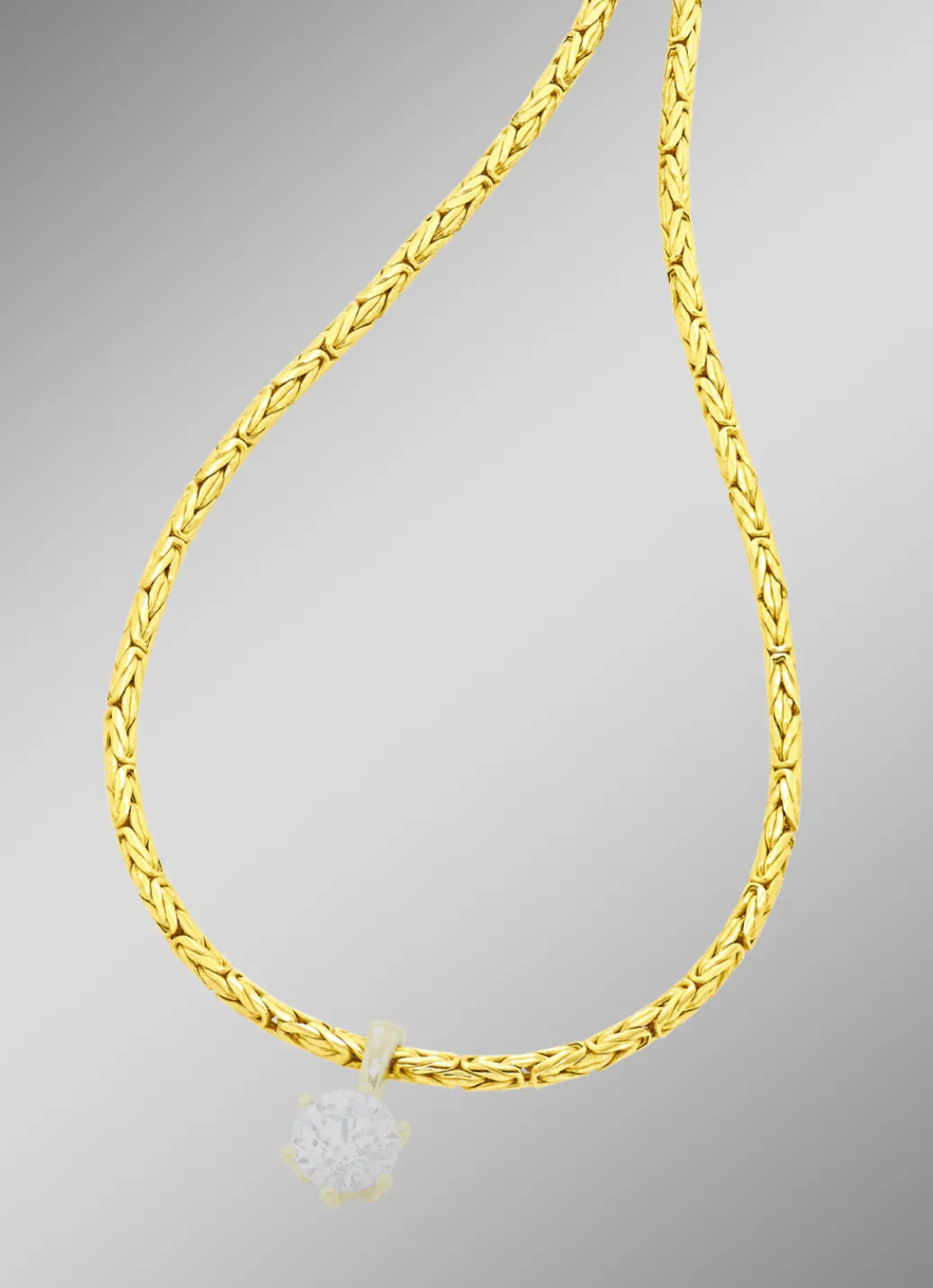 Damen-Goldschmuck>Runde Königskette