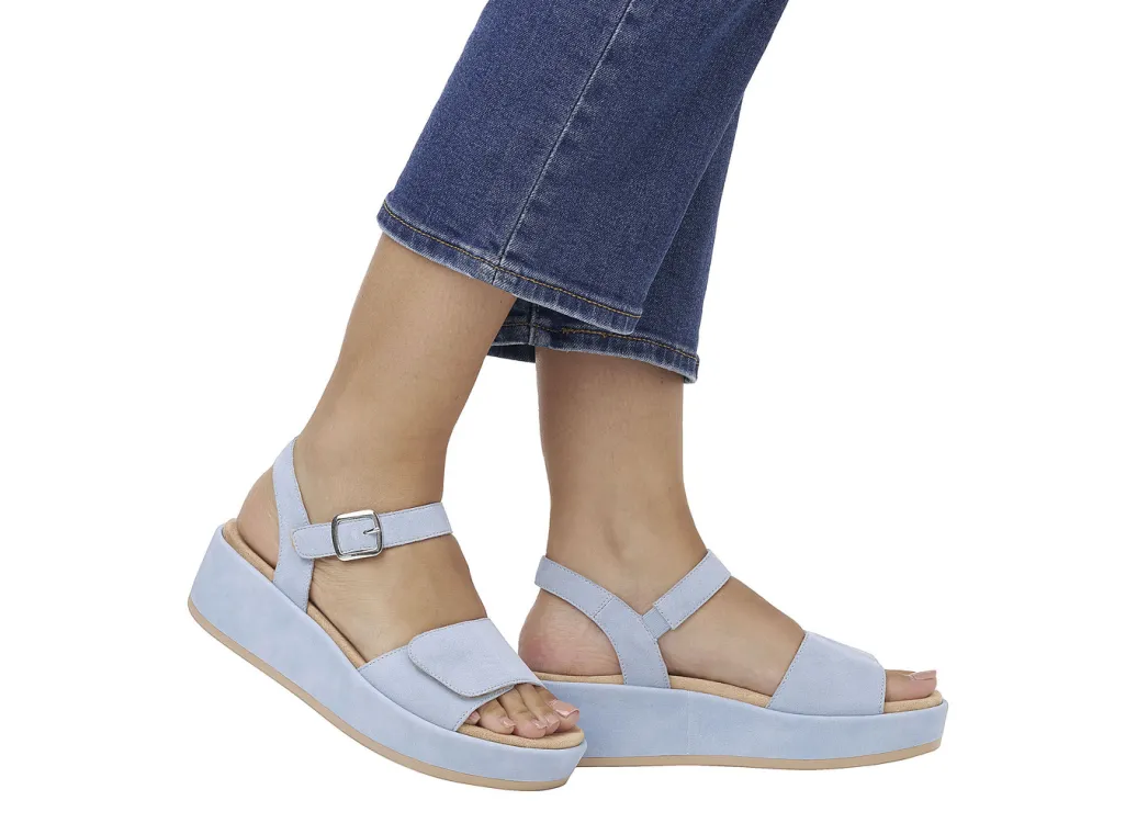 Remonte Schuhe|Damenschuhe>Sandale aus Samtveloursleder