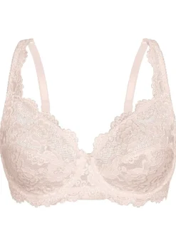 SASSA Wäsche|Damenwäsche></noscript>Zweierpack Bügel-BH aus Elastikspitze 1X WEINROT, 1X PUDER