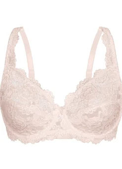 SASSA Wäsche|Damenwäsche></noscript>Zweierpack Bügel-BH aus Elastikspitze 1X WEINROT, 1X PUDER