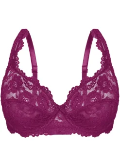 SASSA Wäsche|Damenwäsche></noscript>Zweierpack Bügel-BH aus Elastikspitze 1X WEINROT, 1X PUDER