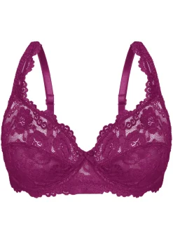 SASSA Wäsche|Damenwäsche></noscript>Zweierpack Bügel-BH aus Elastikspitze 1X WEINROT, 1X PUDER