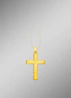 Damen-Goldschmuck>Schicker Kreuz-Anhänger